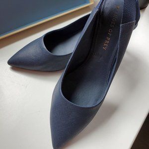 Navy Blue 8.5  Sling back Shoes of Prey